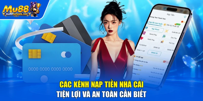 Các kênh nạp tiền nhà cái tiện lợi và an toàn cần biết